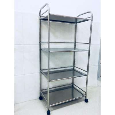 Hotel Kitchen Rack Plated Spice Storage Shelf Dish Racks Stainless Steel Utensil